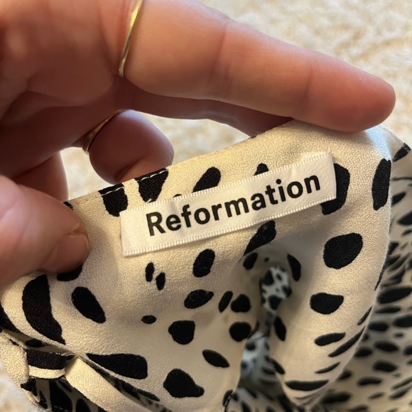 Reformation Leopard Print Slip Dress XS - Picture 5 of 5